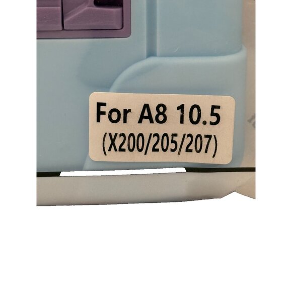 Samsung Galaxy Tablet Case For A8 10.5 Blue with Purple Trim NEW - Picture 3 of 5